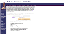 Desktop Screenshot of portlandassessor.com
